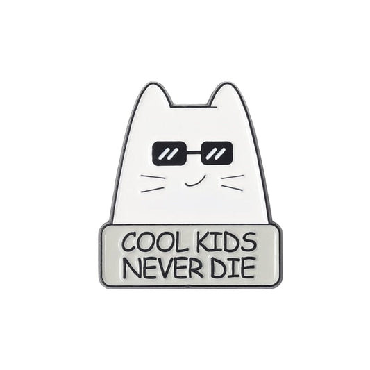 Coolest Cat Enamel Pins Collection