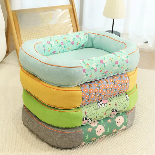 Pet Bed Anti-Slip & Water-Resistant Bottom, Cute and Comfortable bed