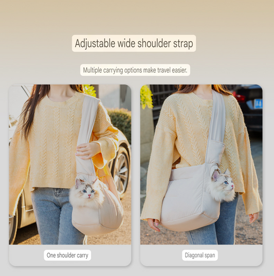 Premium Winter Cat Travel Backpack