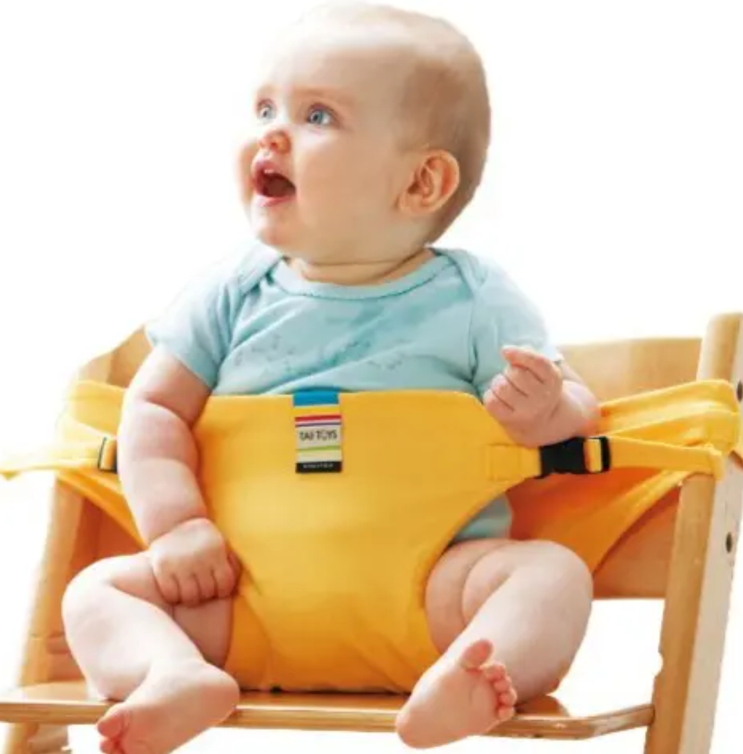 Portable Baby High Chair Safety Harness