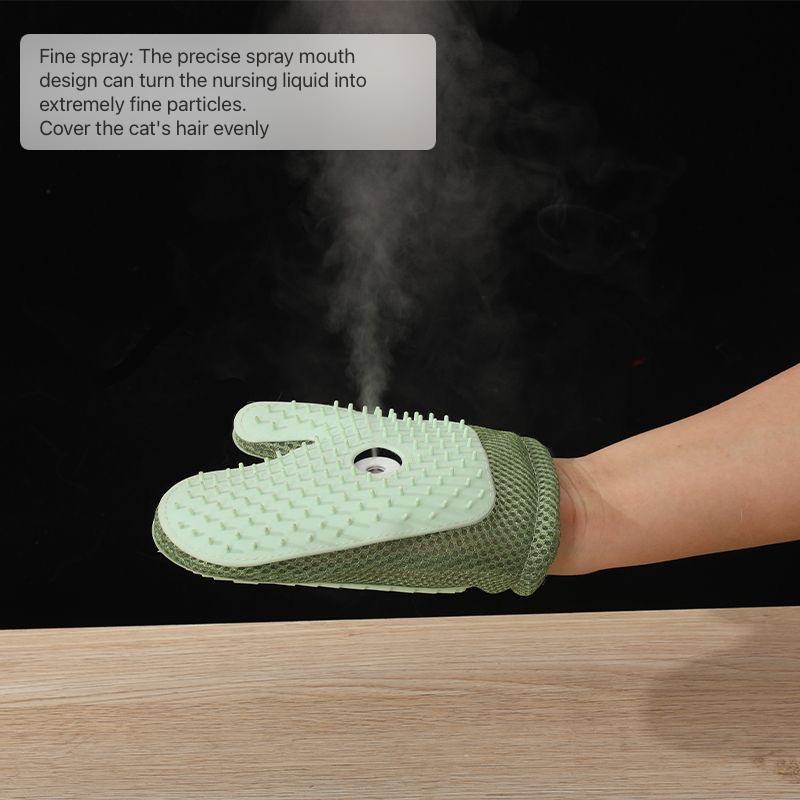 3 in 1 Cat Grooming Spray Glove