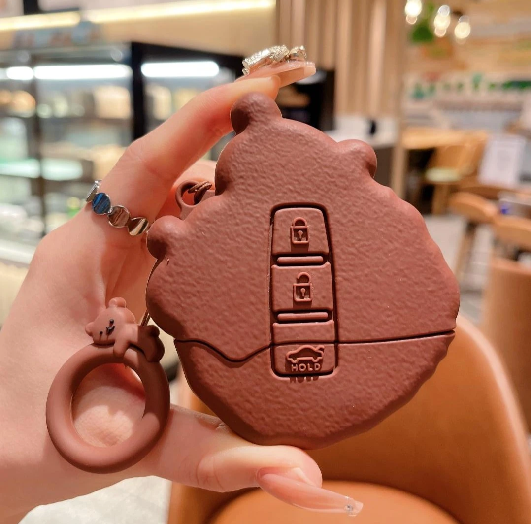 Cute Silicone Car Key Cover