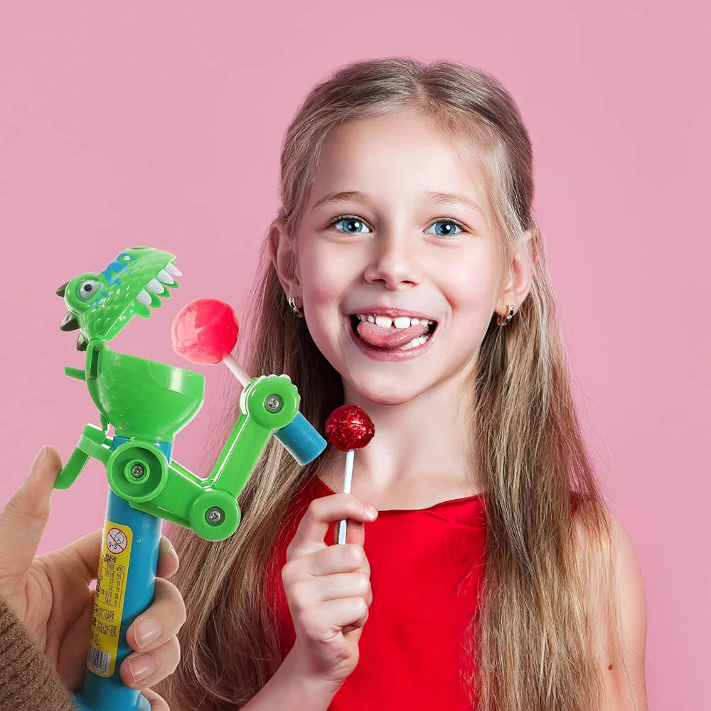 Dinosaur Lollipop Robot Holder - Cute Pet Story