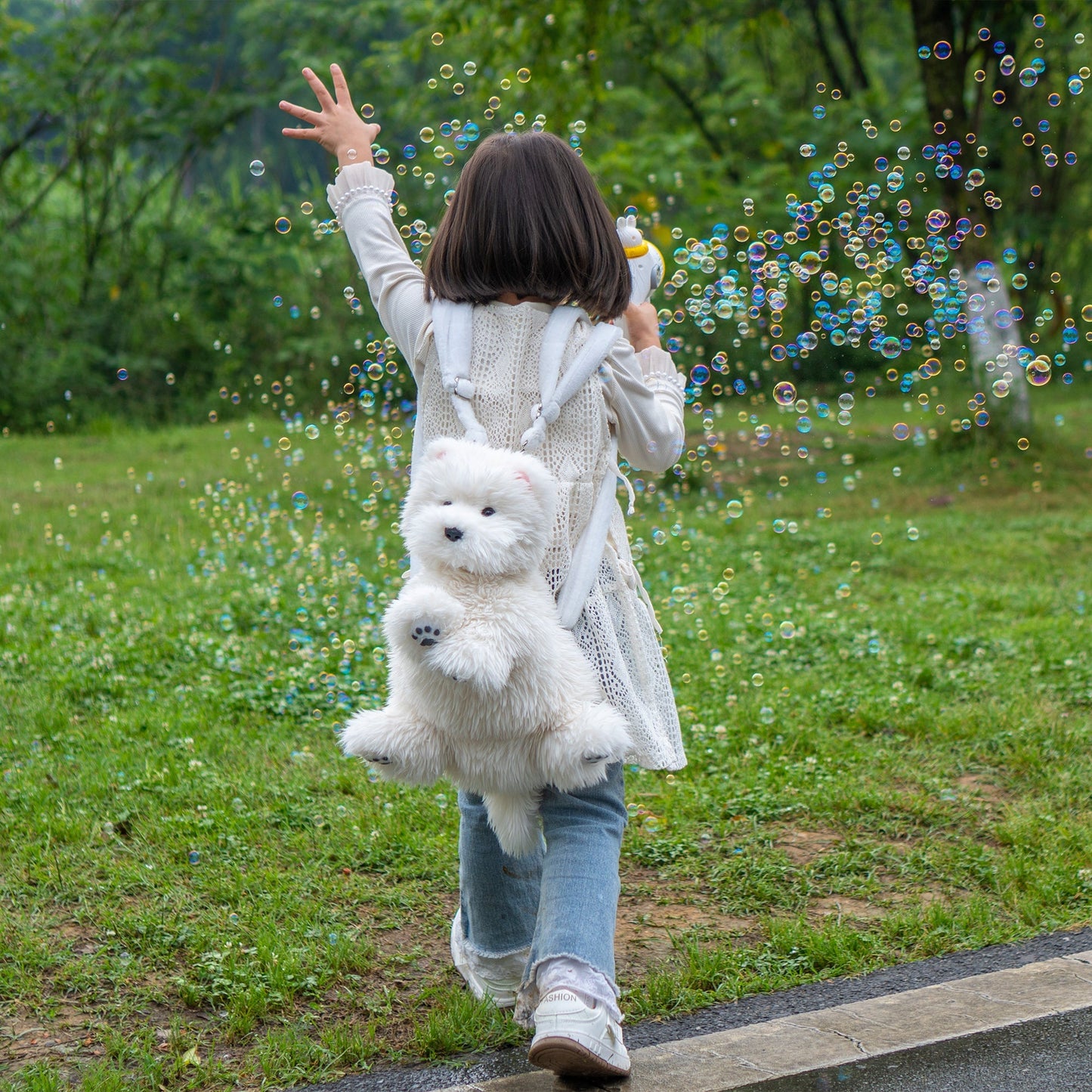 Westie White Dog Backapck