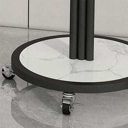 Flower shelf living room removable wheeled storage rack