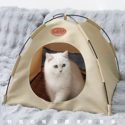 Cat & Dog Tent Pet Bed