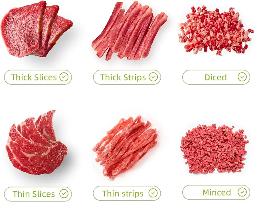 Multi functional meat slicer