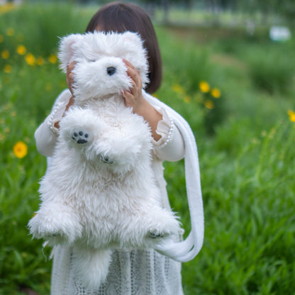 Westie White Dog Backapck