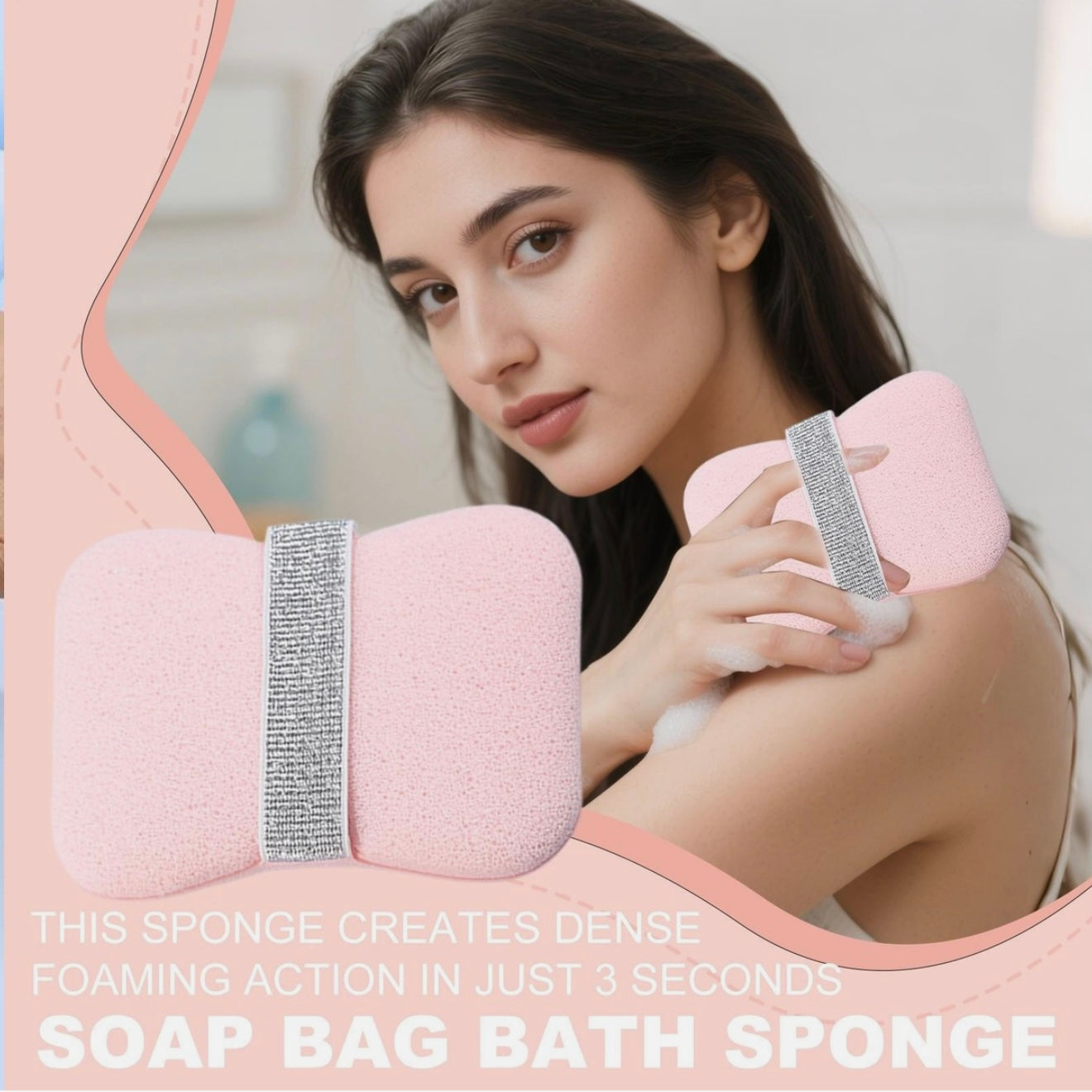 Soap Bag Bath Sponge