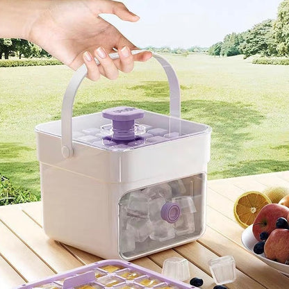 Press & Pop Ice Cube Tray