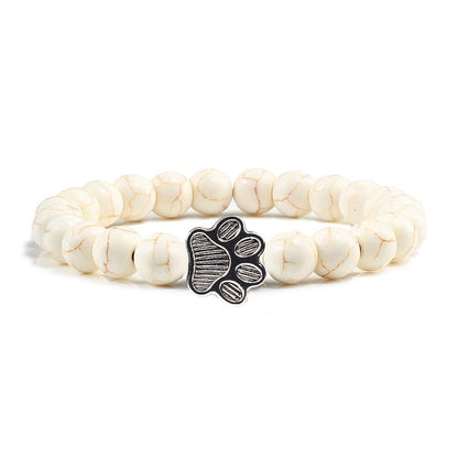 Charm Stone Paw Bracelet
