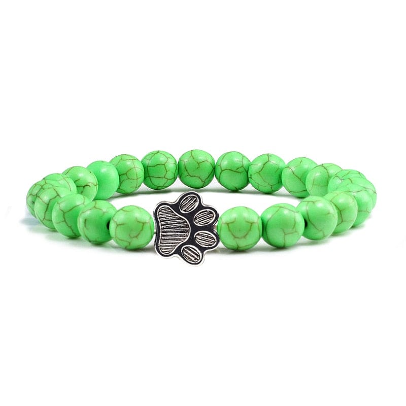 Charm Stone Paw Bracelet