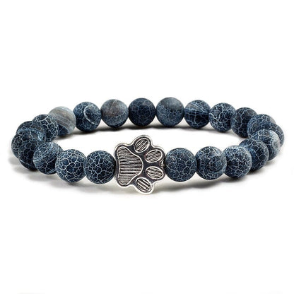 Charm Stone Paw Bracelet