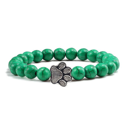 Charm Stone Paw Bracelet