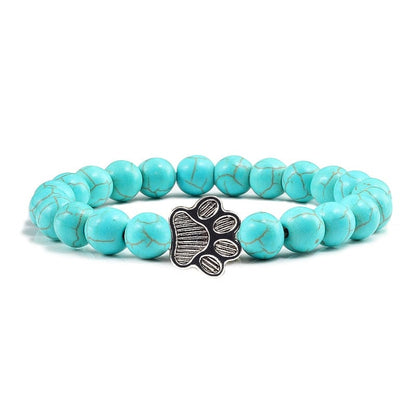 Charm Stone Paw Bracelet