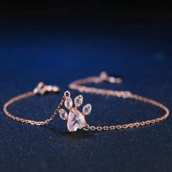 Cat Paws Rose Gold Jewelry