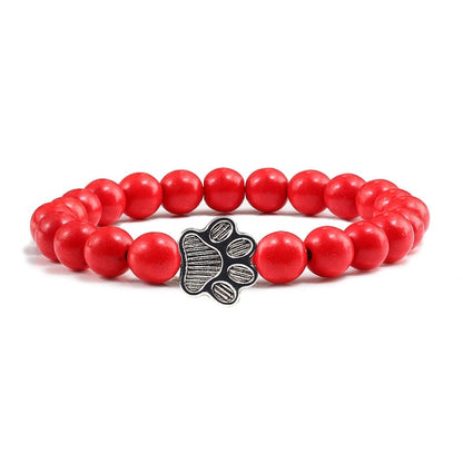 Charm Stone Paw Bracelet