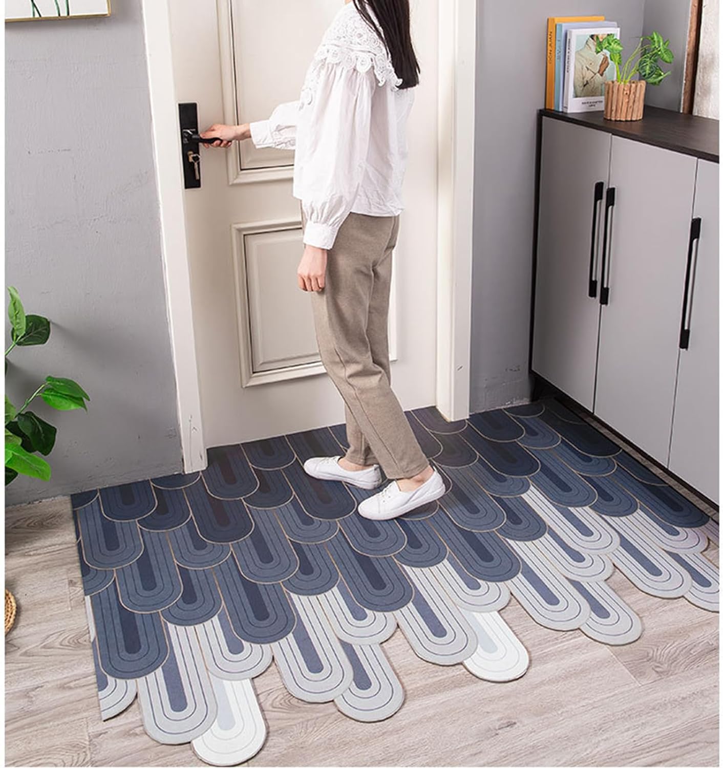 Floor Mat Entrance Door Foot Mat Entrance Door Entrance Leather Anti-Slip Mat