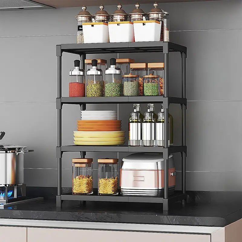 Kitchen Multi-layer Versatile Storage Rack