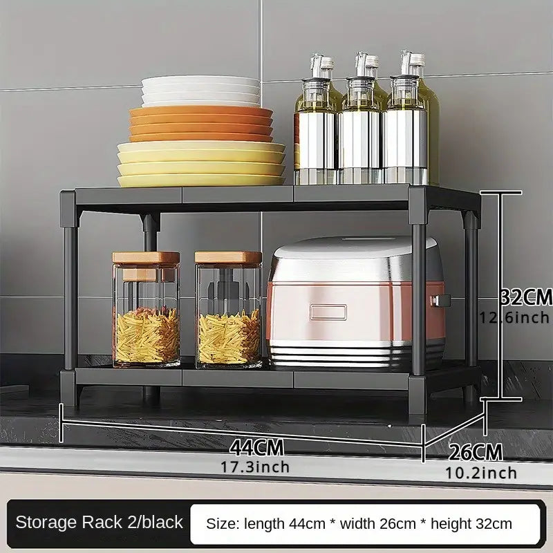 Kitchen Multi-layer Versatile Storage Rack