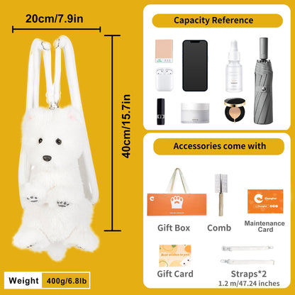 Westie White Dog Backapck