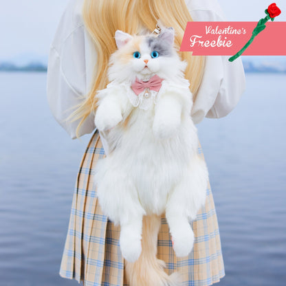 Fairy Light Calico Cat Backpack