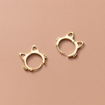 Cat ears and whiskers earrings