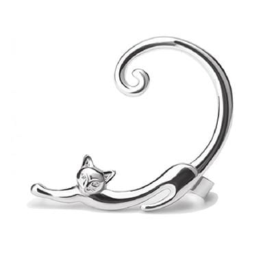 Cat Tail Twist Earring