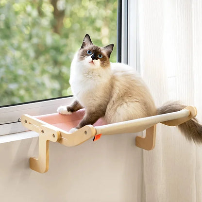 Cat Window & Side Bed Perch - Cute Pet Story