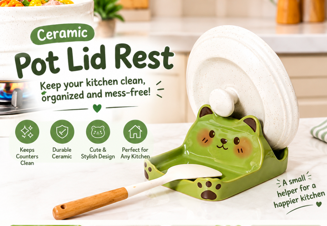 Cute Bear Spoon Rest
