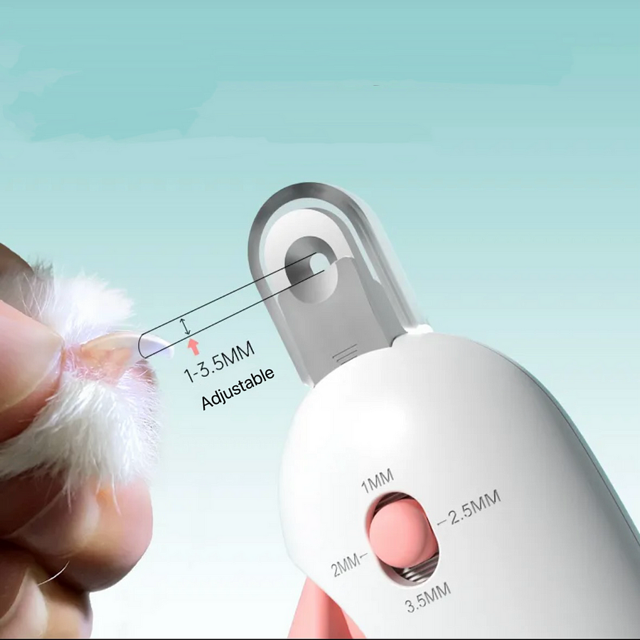 Adjustable pet nail clipper