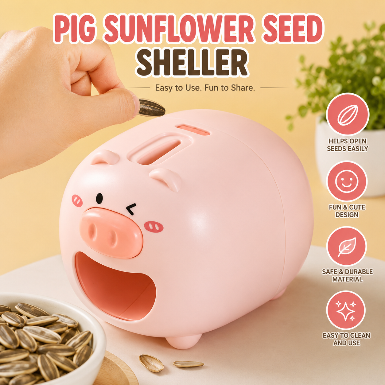 Automatic Sunflower Seed Sheller