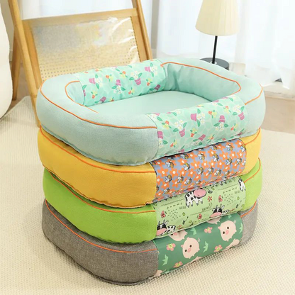 Pet Bed Anti-Slip & Water-Resistant Bottom, Cute and Comfortable bed