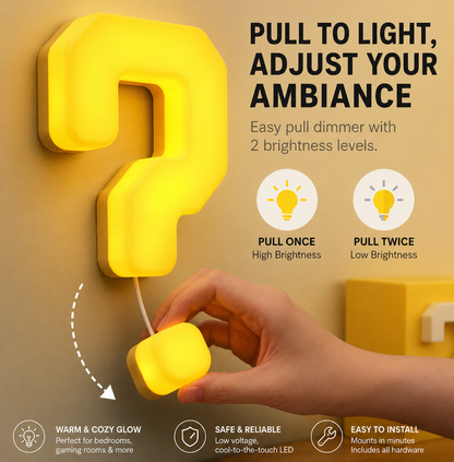 Question Mark LED Night Light