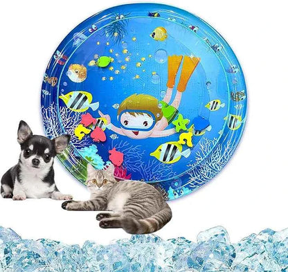 Pet Inflatable Water Play Mat