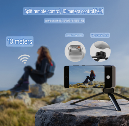 TELSIN Ergonomic Selfie Ring Light Grip – Perfect for iPhone Photography! 📸