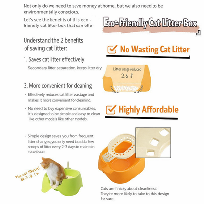 Luxury Automatic Flushing Cat Toilet