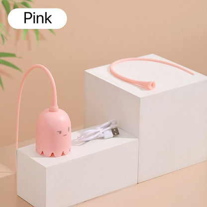 Cat Wand Toy Automatic Silicone Tail Teaser Toy 2 In 1 - Cute Pet Story