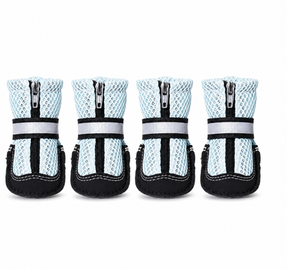 Zipper Dog Boots - 2 Pairs
