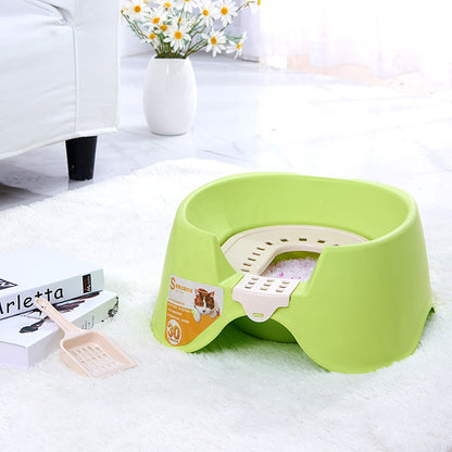 Luxury Automatic Flushing Cat Toilet