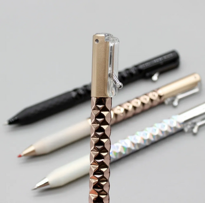 Magnetic Shape - Shifting Fidget Pen - Geometric Stress Relief Toy & Writing Pen