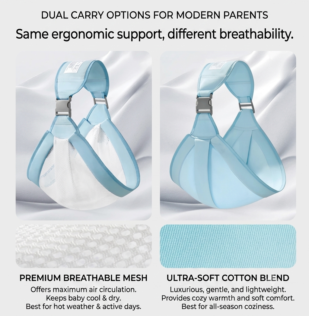Baby Hip Seat Carrier – Newborn to 12 Months