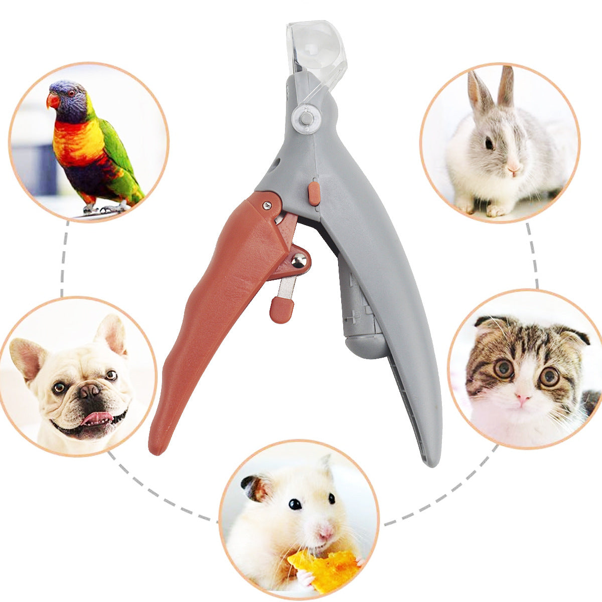 PreciseClip Pet Toe nail Trimmer for Cats & Dogs