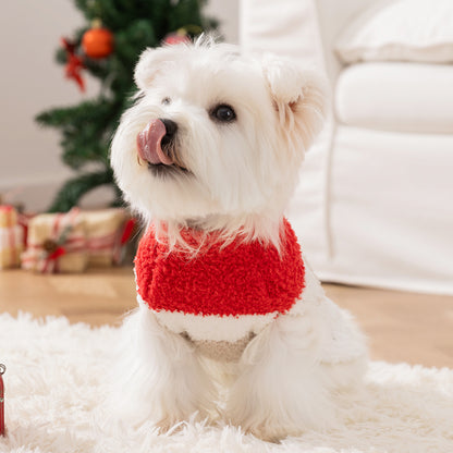 Santa Paws Holiday Sweater – Cozy Wear for Pets