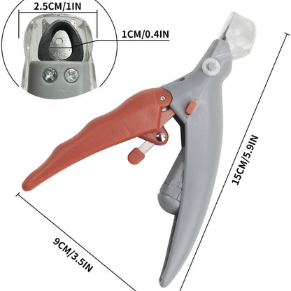 PreciseClip Pet Toe nail Trimmer for Cats & Dogs