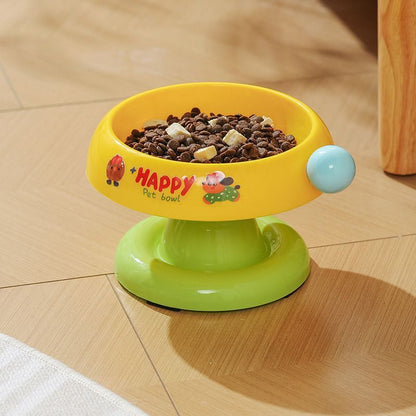 Luxury Anti-Slip Pet Bowl - Ergonomic, Spill-Proof Cat & Dog Feeder