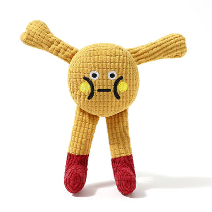 Interactive Plush Cat Toy – Soft, Durable & Squeaky for Playful Bites and Cuddles