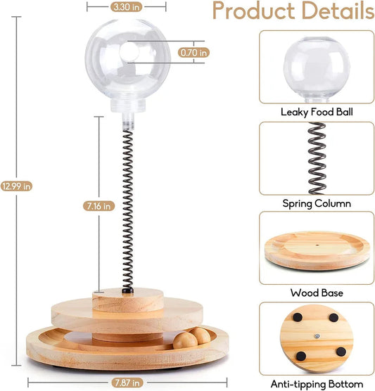 Cats treats feeding toy