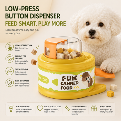 Interactive Pet Treat Launcher Toy