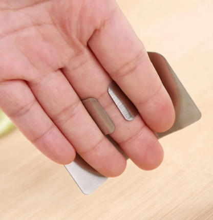 304 Stainless Steel Finger Guard for Safe Slicing